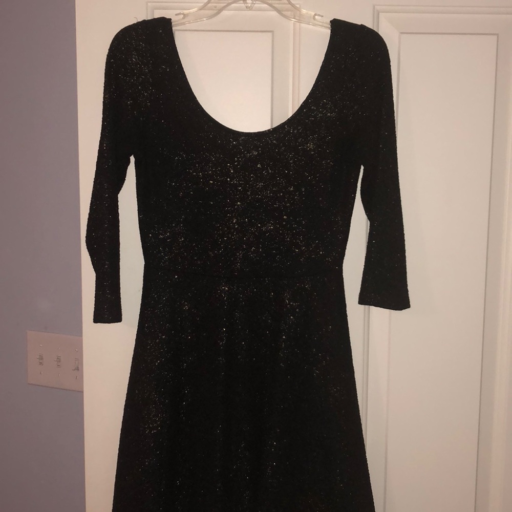Maitai mesh dress with gold